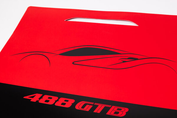 2015-19 Ferrari 488 GTB Lithograph Press Drawing Print