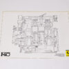 1985-92 Ferrari F40 412 Testarossa Workshop Drawing Set