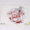 1985-92 Ferrari F40 412 Testarossa Workshop Drawing Set