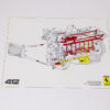 1985-92 Ferrari F40 412 Testarossa Workshop Drawing Set