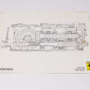 1985-92 Ferrari F40 412 Testarossa Workshop Drawing Set