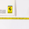 1985-92 Ferrari F40 412 Testarossa Workshop Drawing Set