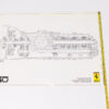1985-92 Ferrari F40 412 Testarossa Workshop Drawing Set