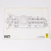 1985-92 Ferrari F40 412 Testarossa Workshop Drawing Set