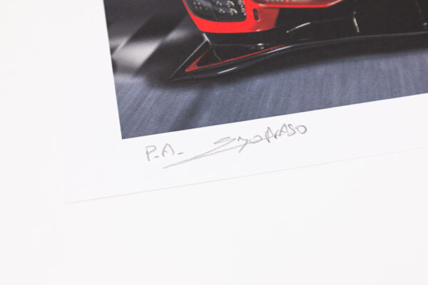 2022 Ferrari 499P Hypercar Reveal Limited Edition Print & Folder