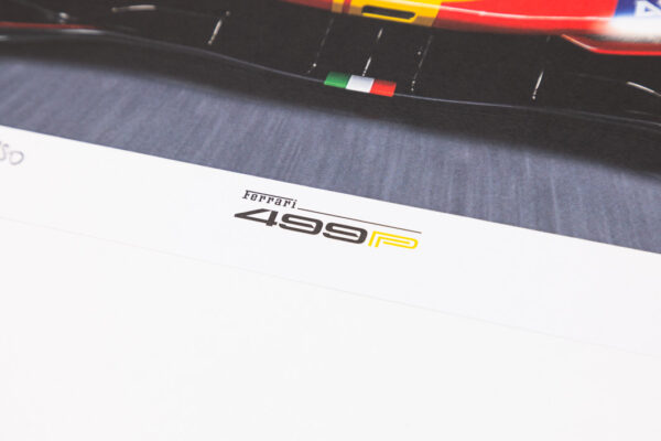 2022 Ferrari 499P Hypercar Reveal Limited Edition Print & Folder