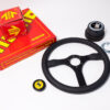 1987-92 Ferrari F40 MOMO Steering Wheel & Hub Kit NOS
