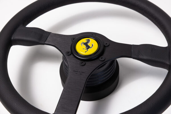 1987-92 Ferrari F40 MOMO Steering Wheel & Hub Kit NOS