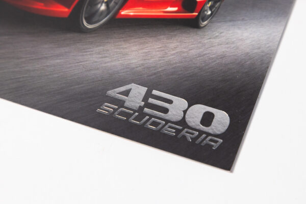 2007-09 Ferrari 430 Scuderia Owner's Manual Leather Pouch Press Kit