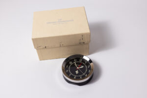 1990-99 Ferrari Girard Perregaux Quartz Desk Clock Swiss Made 250 308 246 355
