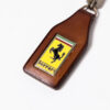 1980-90 Ferrari 308 328 Mondial Testarossa Schedoni Leather Keyring