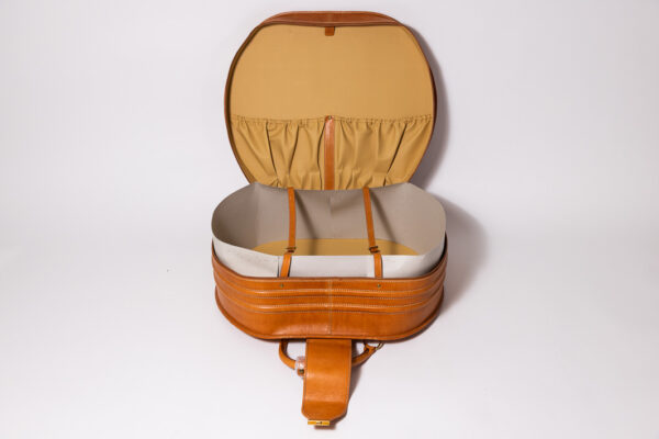 1987-92 Ferrari F40 NOS Complete 3-Piece Schedoni Leather Luggage Set