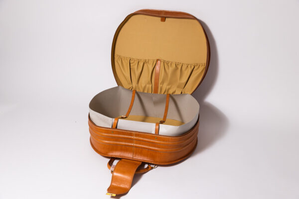 1987-92 Ferrari F40 NOS Complete 3-Piece Schedoni Leather Luggage Set
