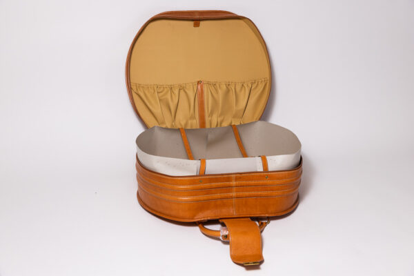 1987-92 Ferrari F40 NOS Complete 3-Piece Schedoni Leather Luggage Set