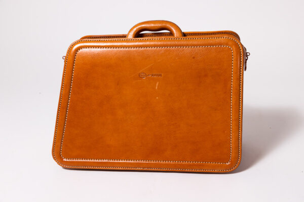 1987-92 Ferrari F40 NOS Complete 3-Piece Schedoni Leather Luggage Set