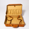1987-92 Ferrari F40 NOS Complete 3-Piece Schedoni Leather Luggage Set