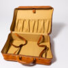 1987-92 Ferrari F40 NOS Complete 3-Piece Schedoni Leather Luggage Set