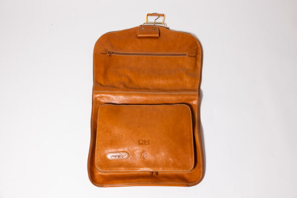 1987-92 Ferrari F40 NOS Complete 3-Piece Schedoni Leather Luggage Set