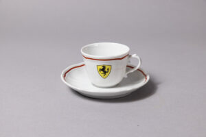 1970-80 Ferrari Richard Ginori Ristorante Cavallino Coffee Cup Saucer 308 328 Enzo