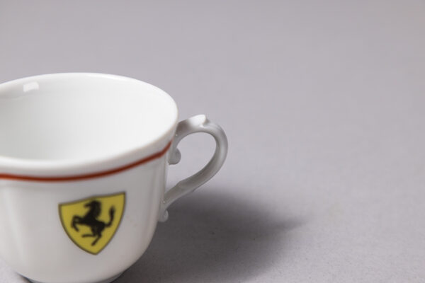 1970-80 Ferrari Richard Ginori Ristorante Cavallino Coffee Cup Saucer 308 328 Enzo