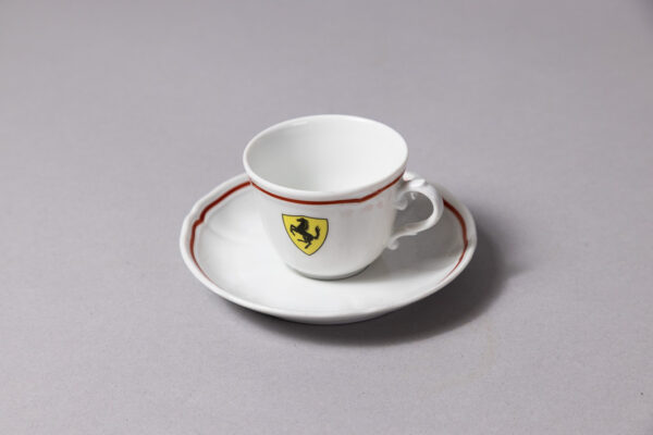 1970-80 Ferrari Richard Ginori Ristorante Cavallino Coffee Cup Saucer 308 328 Enzo