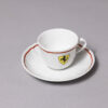 1970-80 Ferrari Richard Ginori Ristorante Cavallino Coffee Cup Saucer 308 328 Enzo