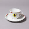 1970-80 Ferrari Richard Ginori Ristorante Cavallino Coffee Cup Saucer 308 328 Enzo