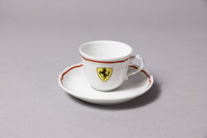 1970-80 Ferrari Richard Ginori Ristorante Cavallino Coffee Cup Saucer 308 328 Enzo