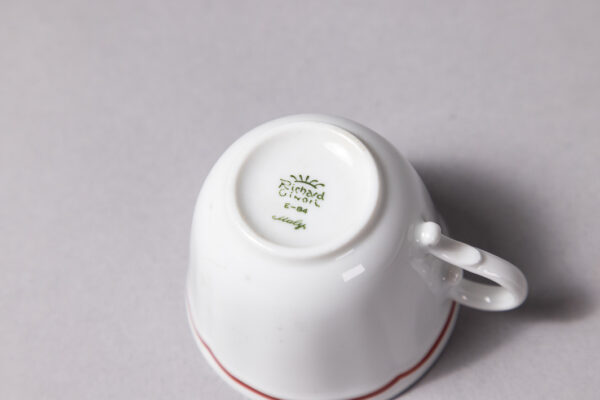 1970-80 Ferrari Richard Ginori Ristorante Cavallino Coffee Cup Saucer 308 328 Enzo
