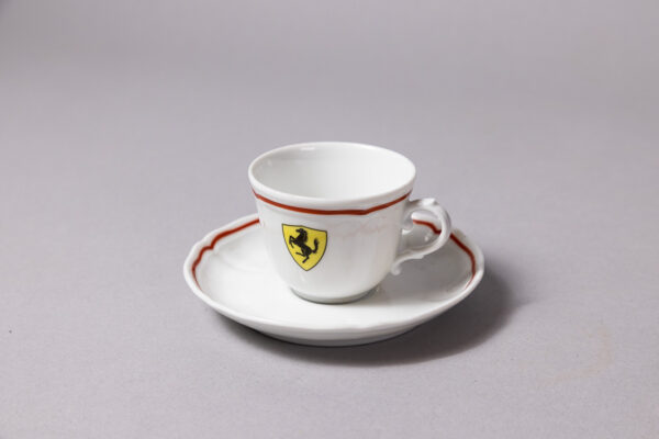 1970-80 Ferrari Richard Ginori Ristorante Cavallino Coffee Cup Saucer 308 328 Enzo