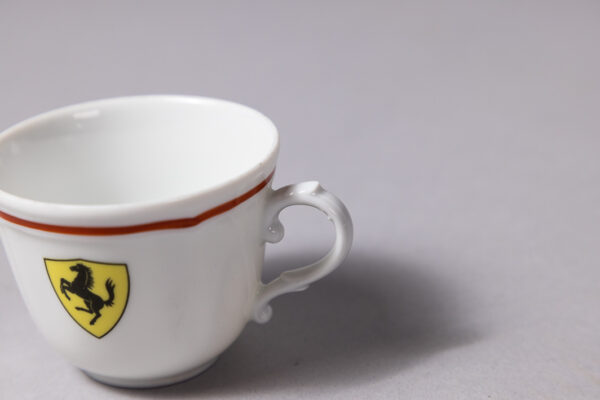 1970-80 Ferrari Richard Ginori Ristorante Cavallino Coffee Cup Saucer 308 328 Enzo