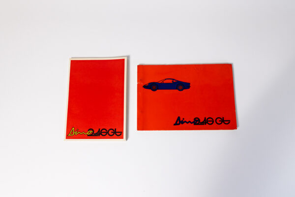 1972-74 Ferrari Dino 246 GT GTS Owner’s Manual & Spare Parts Catalogue Set