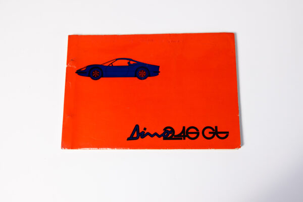 1972-74 Ferrari Dino 246 GT GTS Owner’s Manual & Spare Parts Catalogue Set