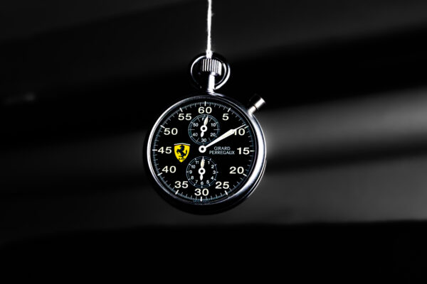 2000 Girard Perregaux pour Ferrari Sport Timer Clock Watch Stopwatch
