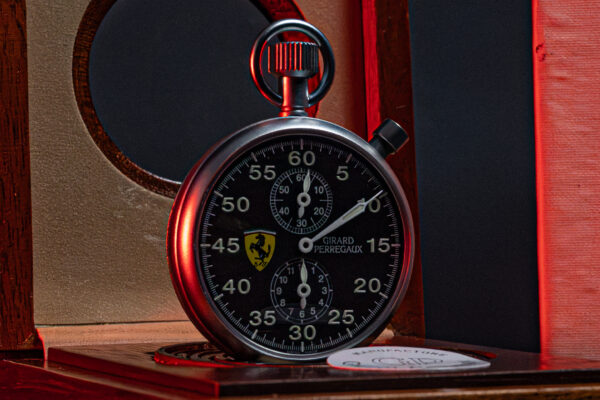 2000 Girard Perregaux pour Ferrari Sport Timer Clock Watch Stopwatch