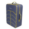 2015-2020 Ferrari 488 Spider 3-Piece Blue Yellow Stitching Schedoni Luggage Set