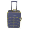 2015-2020 Ferrari 488 Spider 3-Piece Blue Yellow Stitching Schedoni Luggage Set