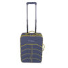2015-2020 Ferrari 488 Spider 3-Piece Blue Yellow Stitching Schedoni Luggage Set