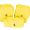 2015-2020 Ferrari 488 Spider 3-Piece Blue Yellow Stitching Schedoni Luggage Set
