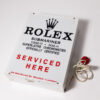 1960-80’s Rolex Submariner Serviced Here Old Bond St Illuminated Sign