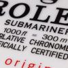 1960-80’s Rolex Submariner Waterproof Wrist Watch Illuminated Display Sign