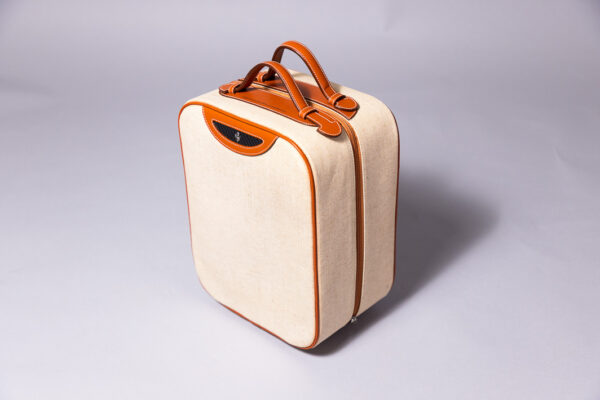 2000-01 Ferrari 550 Barchetta Schedoni 5-Piece Cream Luggage Set