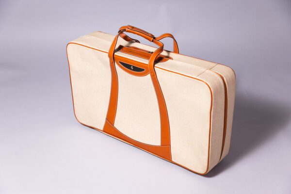 2000-01 Ferrari 550 Barchetta Schedoni 5-Piece Cream Luggage Set