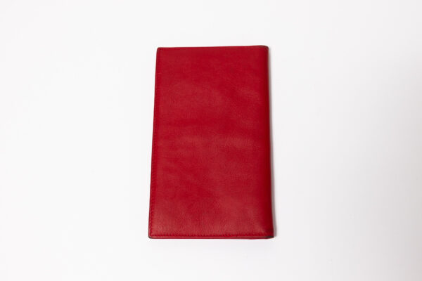 1990-99 Ferrari Schedoni Red Leather Card Holder Wallet 348 F355 550 456