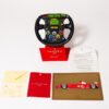 2001 Ferrari F1 Steering Wheel 1:1 Scale Trophy Michael Schumacher Luca De Montezemolo Letter