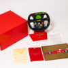 2001 Ferrari F1 Steering Wheel 1:1 Scale Trophy Michael Schumacher Luca De Montezemolo Letter