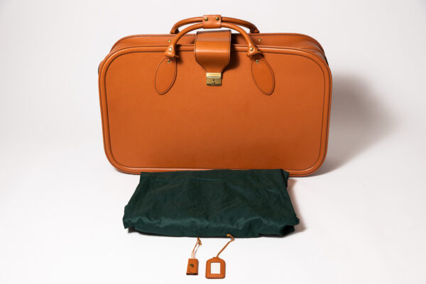 1992-97 Ferrari 456 GT Schedoni Tan Leather Suitcase
