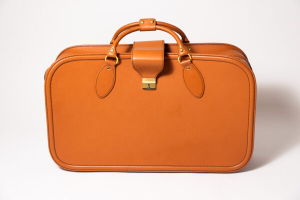 1992-97 Ferrari 456 GT Schedoni Tan Leather Suitcase