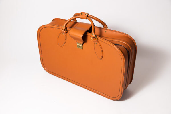 1992-97 Ferrari 456 GT Schedoni Tan Leather Suitcase