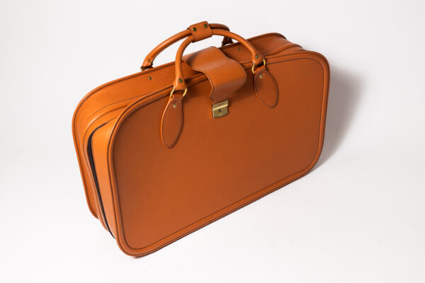 1992-97 Ferrari 456 GT Schedoni Tan Leather Suitcase